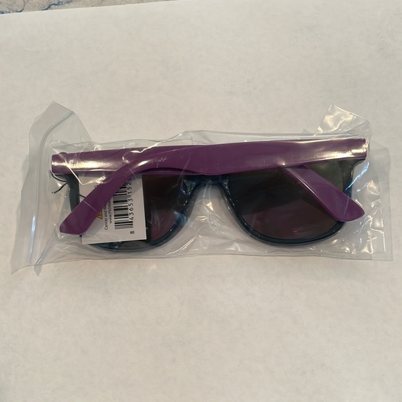 NWT Purple/Black Mirrored Square Sunglasses - Picture 7 of 7
